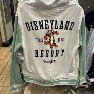Disneyland Tigger 1968 Varsity Zip Jacket Hoodie